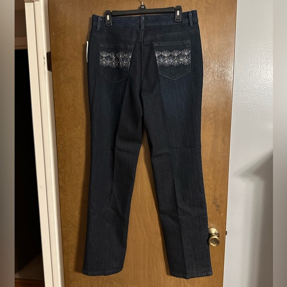 Style&Co Tummy Control Straight Leg Jeans - Picture 3 of 5
